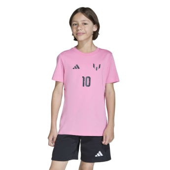 Lionel Messi детска тениска MESSI Graphic pink