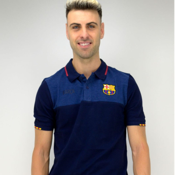 FC Barcelona мъжка поло тениска Corta Cat