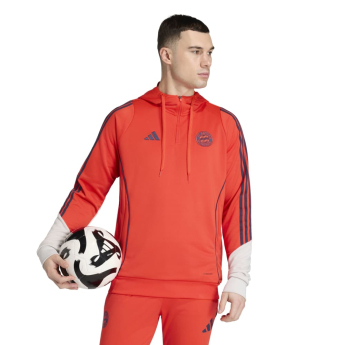 FC Bayern Munich мъжки суитшърт с качулка Track red