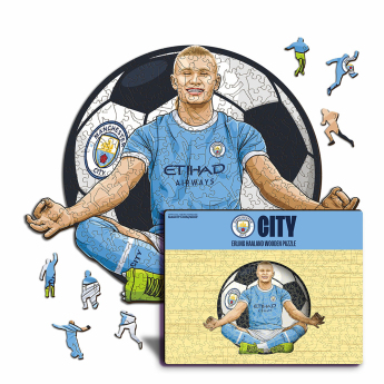Manchester City дървен пъзел Haaland NEW 500 pcs
