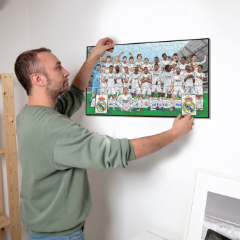 Real Madrid CF дървен пъзел 25/26 Team 500 pcs
