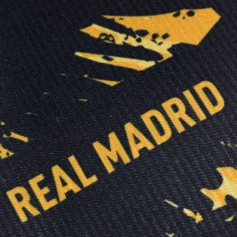 Real Madrid CF детска футболна фланелка black gold