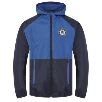 Chelsea FC мъжко яке с качулка shower navy royal