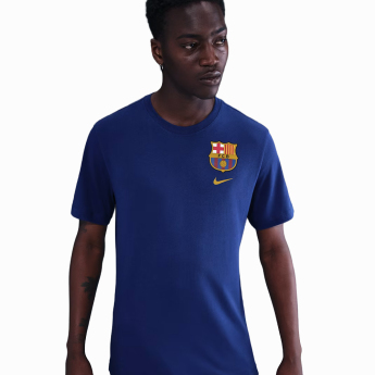 FC Barcelona мъжка тениска Crest navy