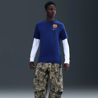 FC Barcelona мъжка тениска Crest navy