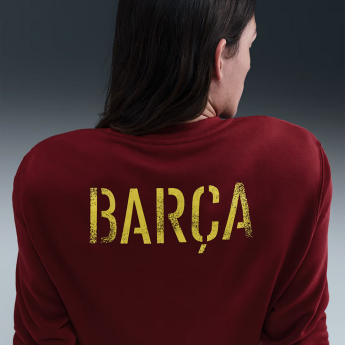 FC Barcelona мъжки суитшърт с качулка Club Fourth