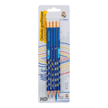 Real Madrid CF комплект моливи 4pack
