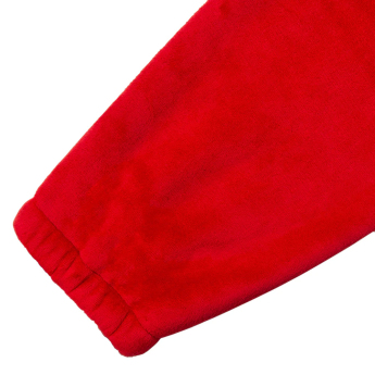Manchester United детски суитшърт с качулка oversize blanket red