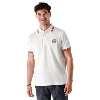 FC Bayern Munich мъжка поло тениска Essential white