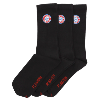 FC Bayern Munich чорапи 3 pack black