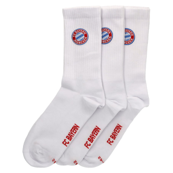 FC Bayern Munich чорапи 3 pack white