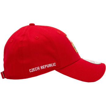 Футболни отбори детска бейзболна шапка с козирка Czech republic 9forty scarlet