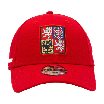 Футболни отбори баскетболна шапка с козирка Czech republic 9forty scarlet