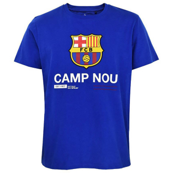 FC Barcelona мъжка тениска Escut blue