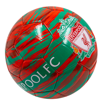 Liverpool FC футболна топка Crest turquoise