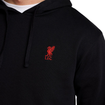 Liverpool FC мъжки суитшърт с качулка Overhead black