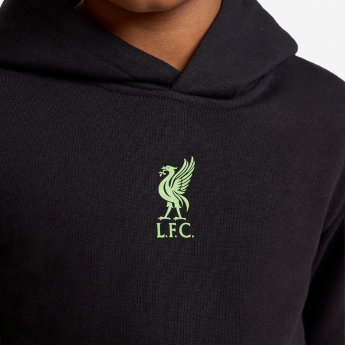 Liverpool FC детски суитшърт с качулка Anfield black