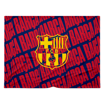 FC Barcelona одеяло Logo yellow