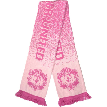 Manchester United зимен шал Knit pink