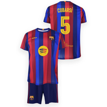FC Barcelona детски комплект replika Home Cubarsi