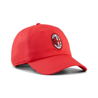 AC Milan баскетболна шапка с козирка Essentials red
