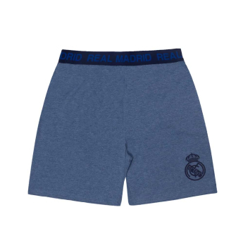 Real Madrid CF мъжка пижама Short Blue Marl