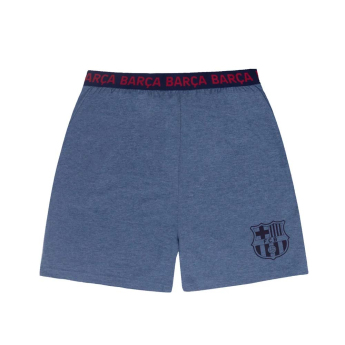 FC Barcelona мъжка пижама Short Blue Marl