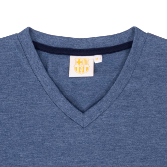 FC Barcelona мъжка пижама Short Blue Marl