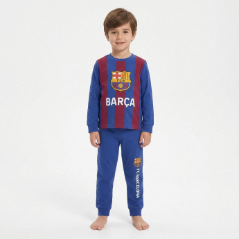 FC Barcelona детска пижама Azul