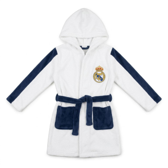 Real Madrid CF детски халат white
