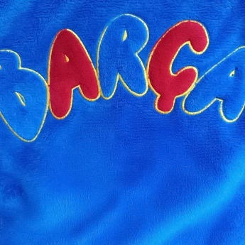 FC Barcelona детски халат blue
