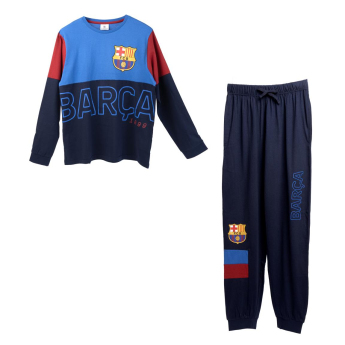 FC Barcelona мъжка пижама Long Barca