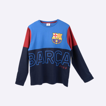 FC Barcelona мъжка пижама Long Barca