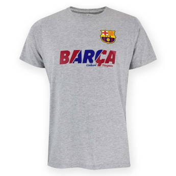 FC Barcelona мъжка тениска Sentiment grey