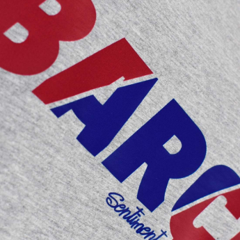 FC Barcelona мъжка тениска Sentiment grey