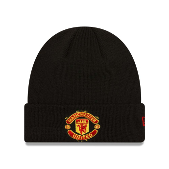Manchester United зимна шапка Cuff Knit black