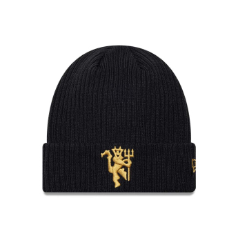 Manchester United зимна шапка Cuff Kind gold