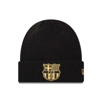 FC Barcelona зимна шапка Cuff Knit gold