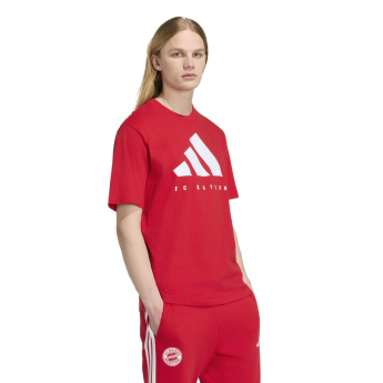 FC Bayern Munich мъжка тениска DNA Graphic red