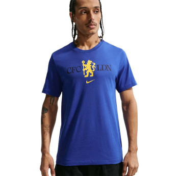 Chelsea FC мъжка тениска LDN Crest blue