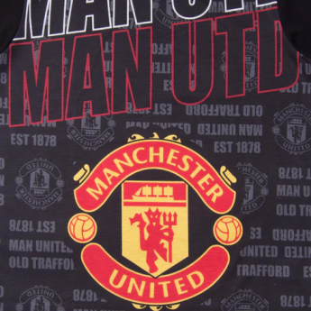Manchester United детска пижама Short Text