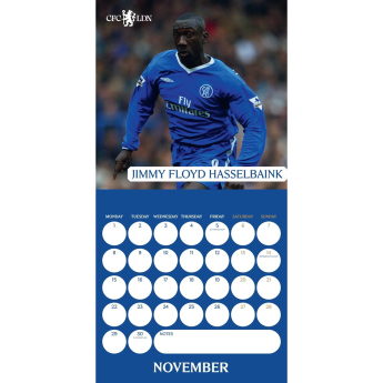 Chelsea FC календар Legends Square 2027