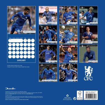 Chelsea FC календар Legends Square 2027