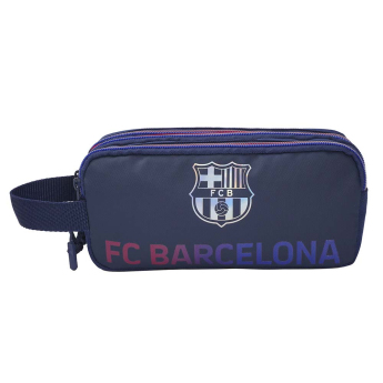 FC Barcelona несесер за моливи silver