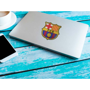Samolepka se znakem BARCELONA FC 10 × 10 cm