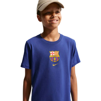 FC Barcelona детска тениска Club Crest blue