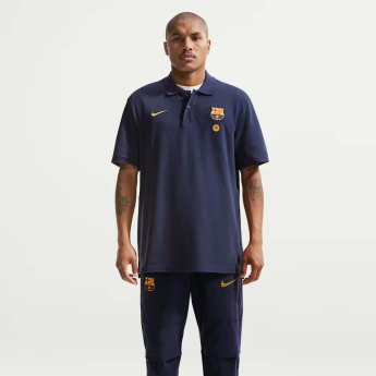 Polo BARCELONA FC Club Crest navy