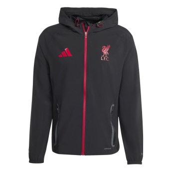 Liverpool FC мъжко яке с качулка Vis Tech Travel black