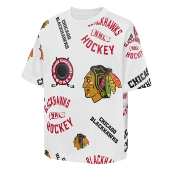 Chicago Blackhawks детска тениска NHL Unstoppable All Over Print Short Sleeve Elevated