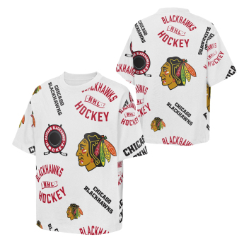 Chicago Blackhawks детска тениска NHL Unstoppable All Over Print Short Sleeve Elevated